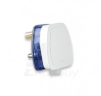 Lisha Super 6A 3 Pin Plug Top (Transparent Blue Base)